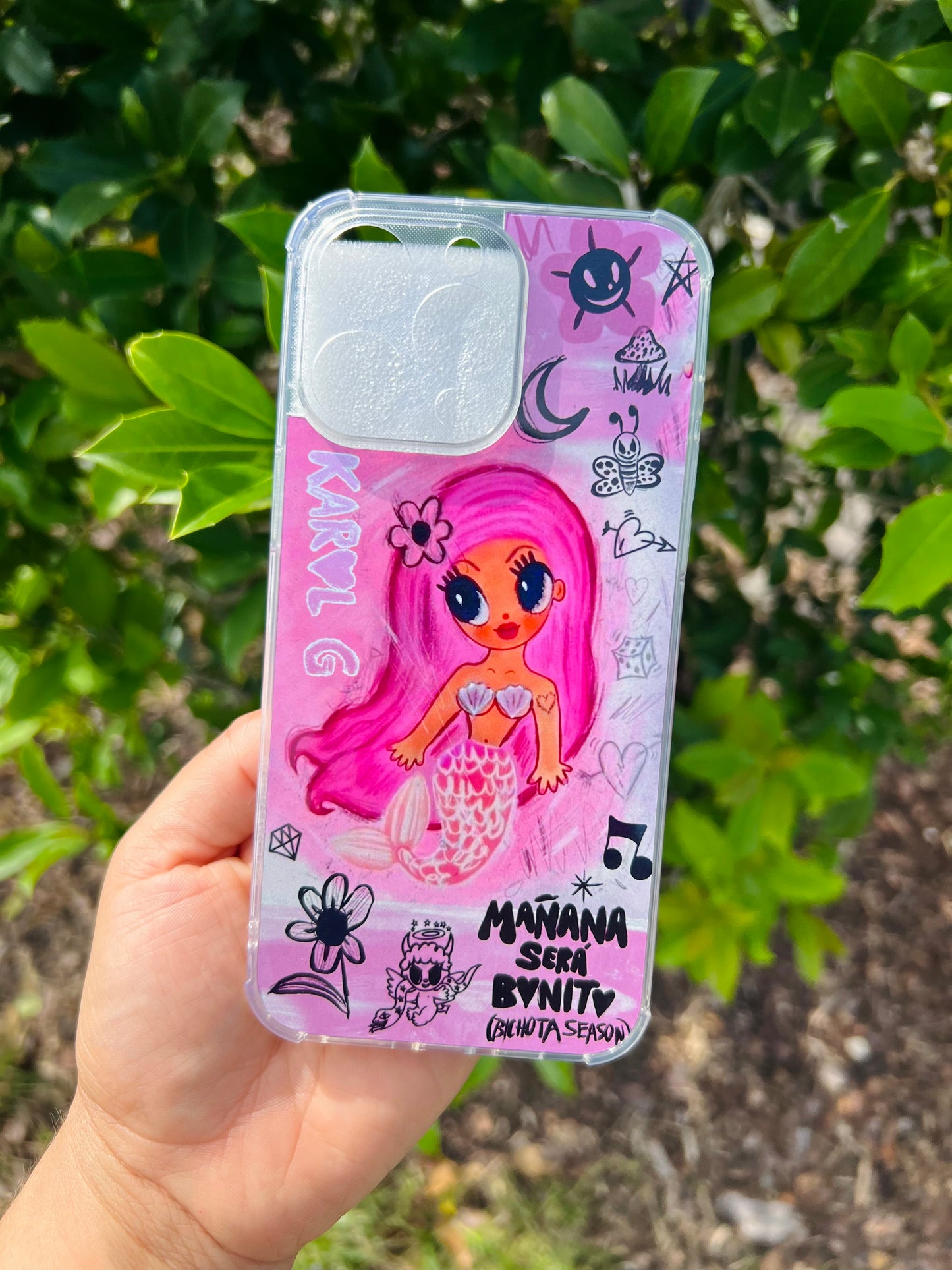 SIRENITA CLEAR PHONE CASE