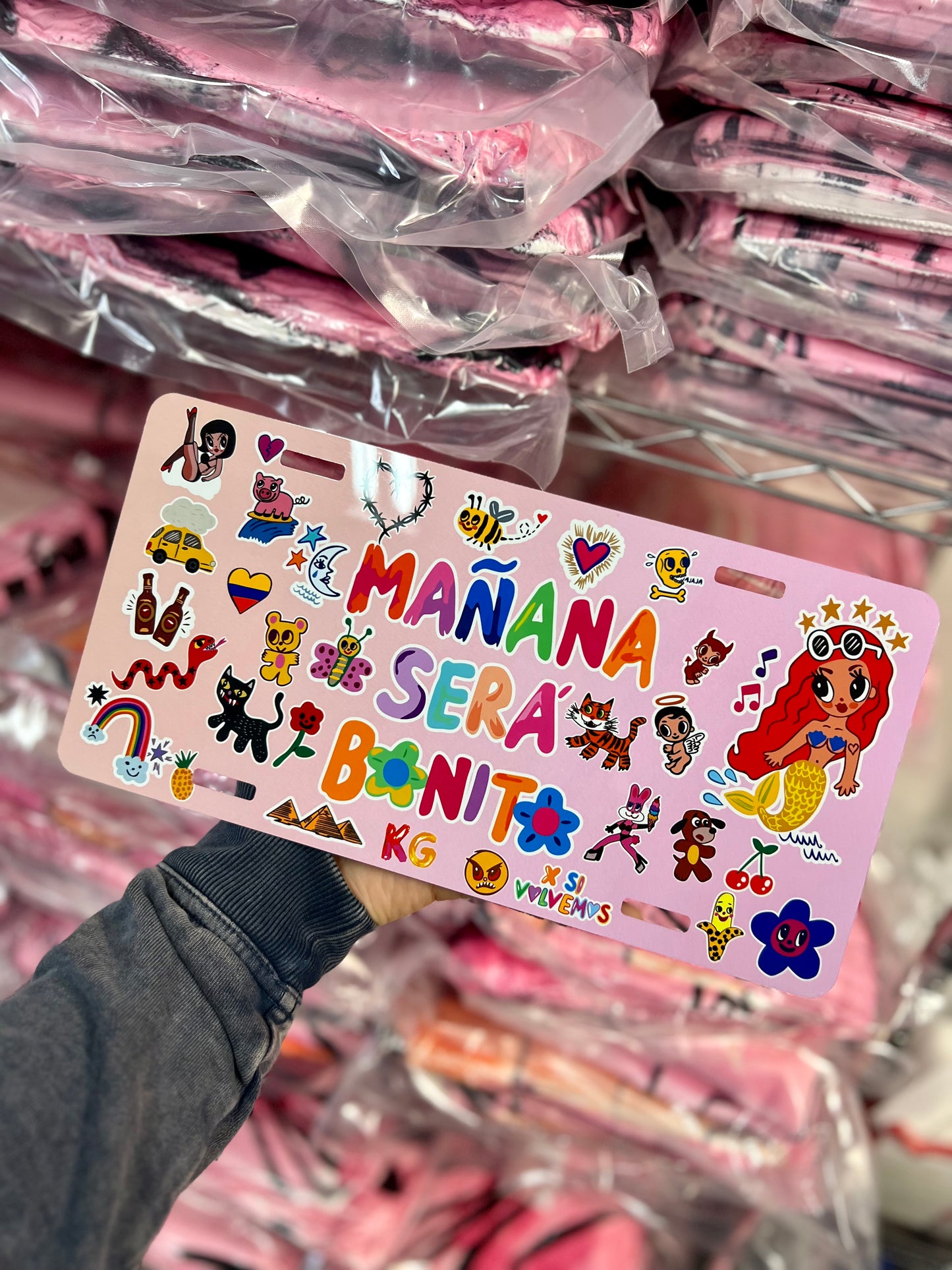 MANANA SERA BONITO LICENSE PLATE