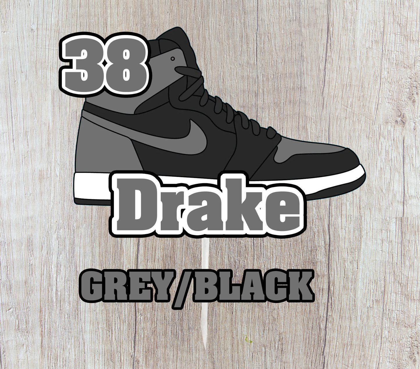 SNEAKER CAKE TOPPER