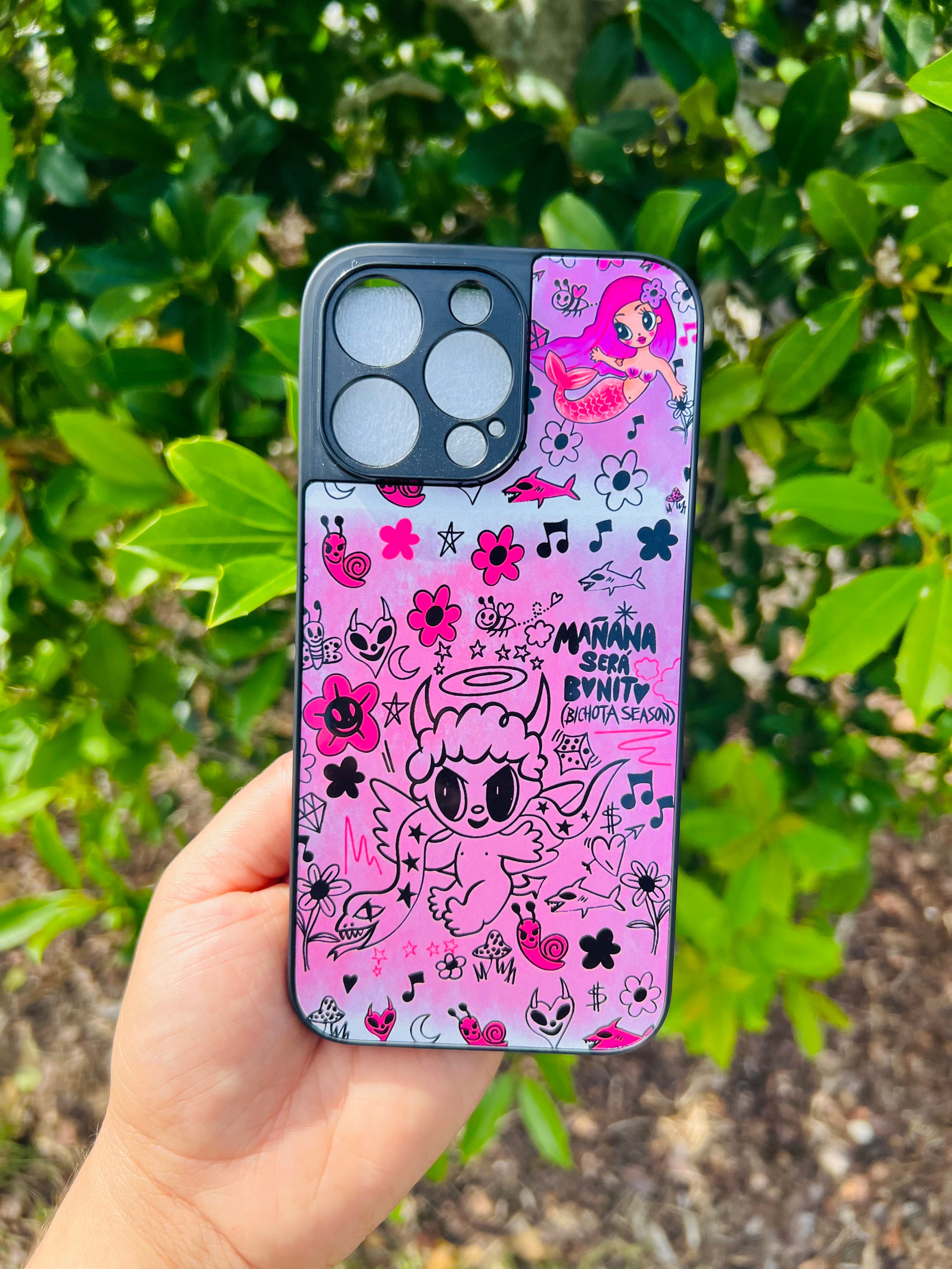 BICHOTA SEASON PINK PHONE CASE