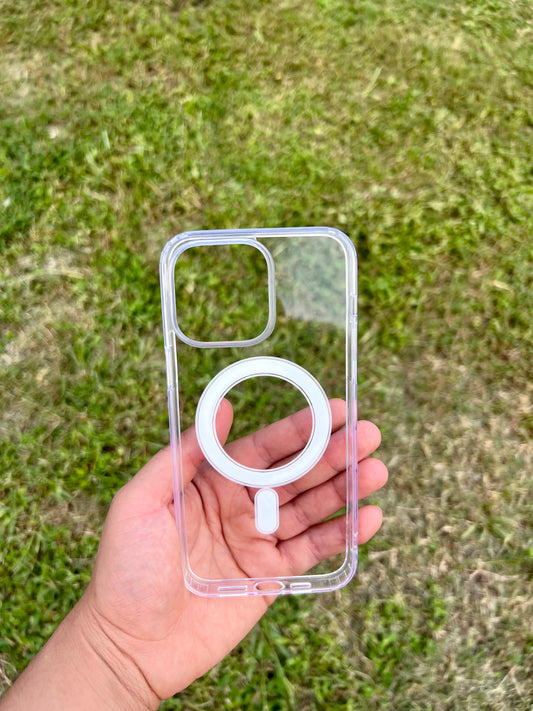 CLEAR MAGNETIC PHONE CASE